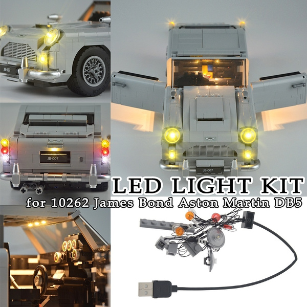 LED Light Kit for Lego 10262 James Bond Aston Martin DB5