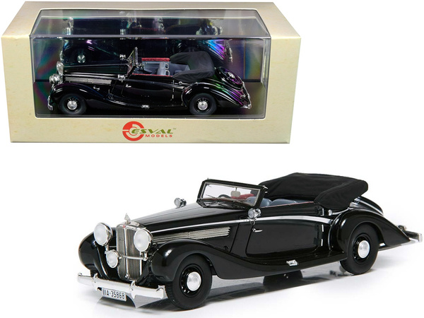 Maquette MAYBACH SW38 Cabriolet A By Spohn 1938 – Noir – Échelle 1:43 – Esval – Neuf