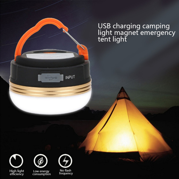 LED Camping Lantern Tent Lamp Portable Camping Outdoor-Hiking-Night-Hangin-Lamp 