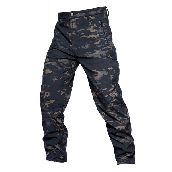 mens fleece lined winter pants