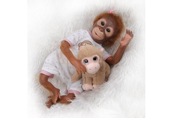 silicone monkey babies