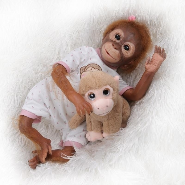silicone baby monkey