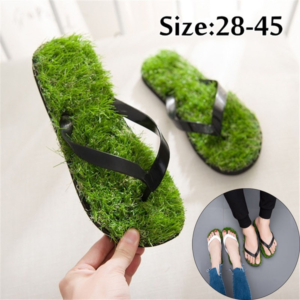 grass slippers for women