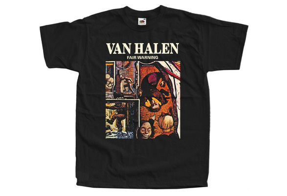 VAN HALEN - Fair Warning black t-shirt 