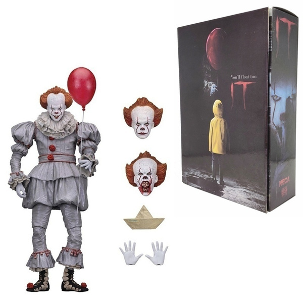 Model Toy Original NECA Stephen King's It Pennywise Pvc Action Figure ...