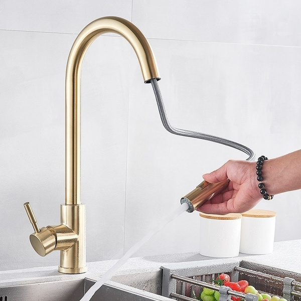 Kitchen Faucet Sink Faucet Tap Mixer Extendable 360 ° Shower 