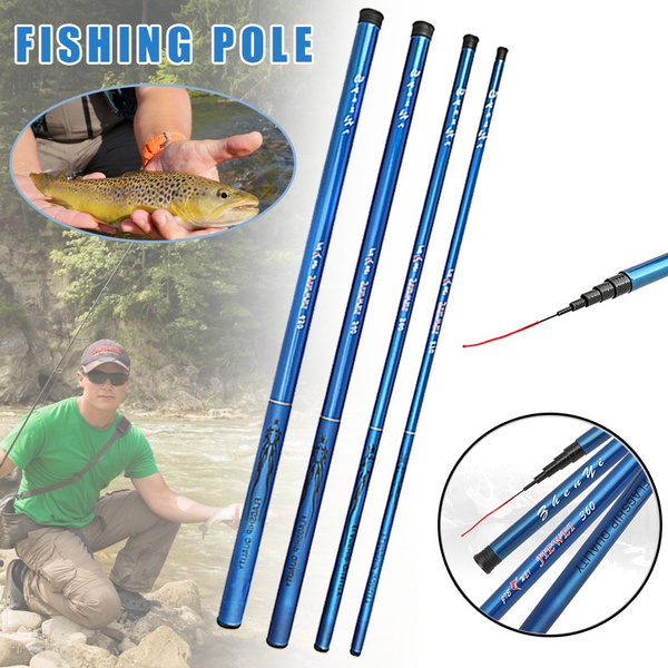 High Quality FRP Fishing Rod Telescopic Hand Fishing Pole for Stream