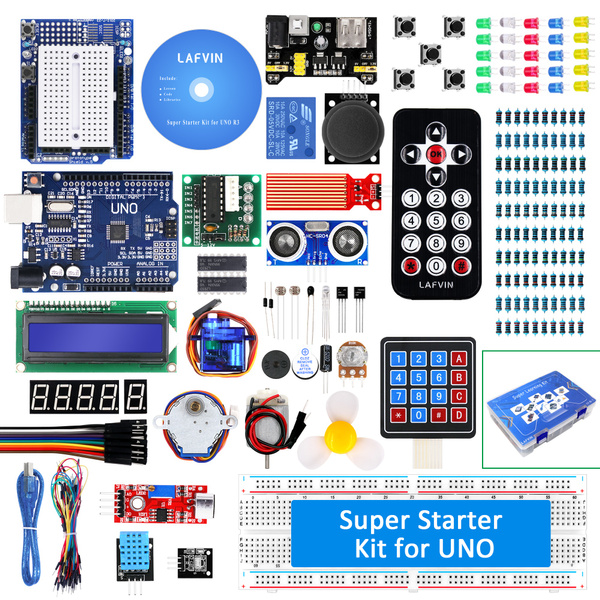 Super Starter kit/Learning Kit for Arduino UNO R3 Projects with CD tutorial