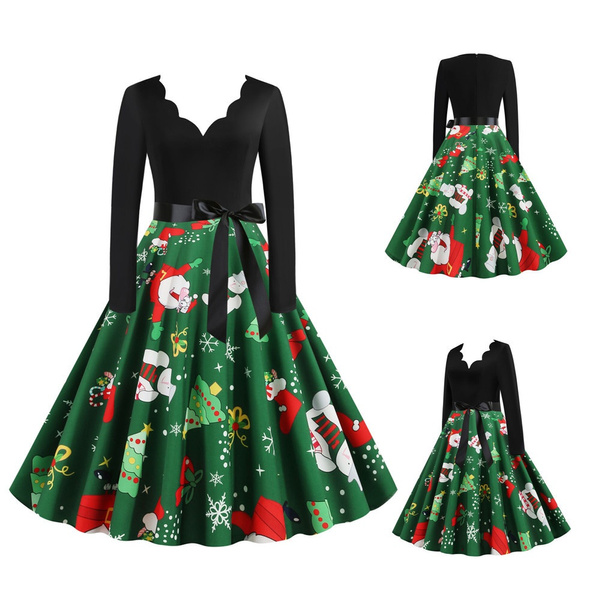 Vintage christmas hotsell dresses for women