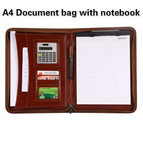 A4 Document Bag File Folder Case Clipboard Folder Portfolio Business Pocketbook 