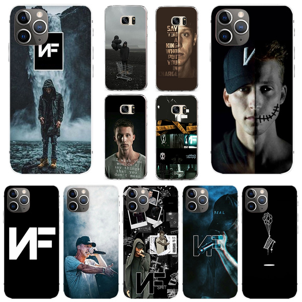 NF Nate Feuerstein Soft TPU Phone Case TPU Covers for IPhone 11 Pro Max 8 Plus 7 Plus 6S 5S SE Plus X XS MAX XR and Samsung Galaxy S6 S7 S8 Plus S9