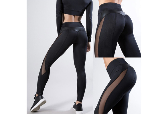 Fashion Women Sexy Leggings Push Up Body Building Pants Running