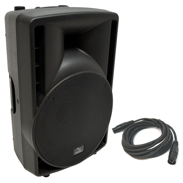 thumbnail image 2 of Harmony Audio HA-C12A 12" Powered PA Speaker - 800W Active Cabinet With 15FT XLR Cable 2 of 12