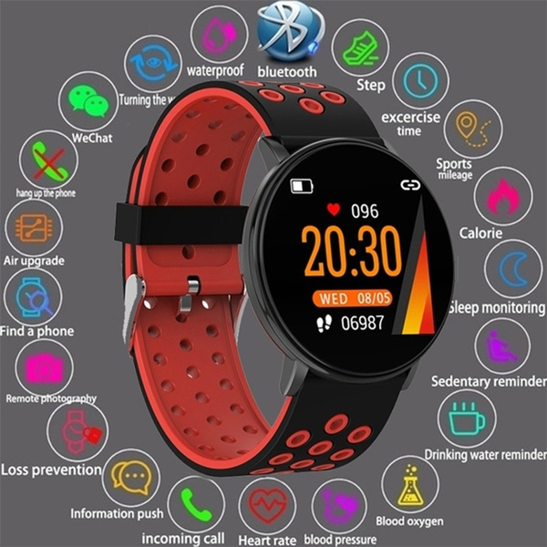 Men Women Kids Gift Bluetooth Smart Watch Touch Waterproof Smartwatch Heart  Blood Pressure Fitness Tracker Multi-Sports Mode Man Smart Bracelet Reloj  Inteligente Intelligente Uhr for IOS Android | Wish