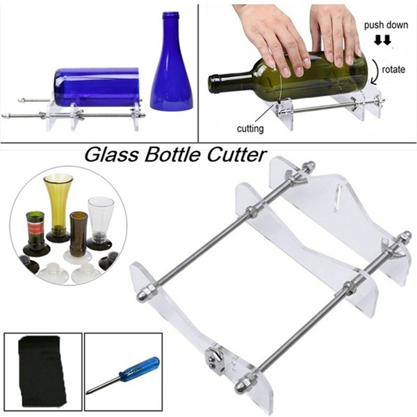 Professional Glass Bottle Cutter DIY Bottle Craft Tool Wine Bottle Glass  Cutter Machine Cutting Tool