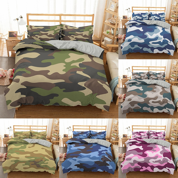 camouflage doona cover