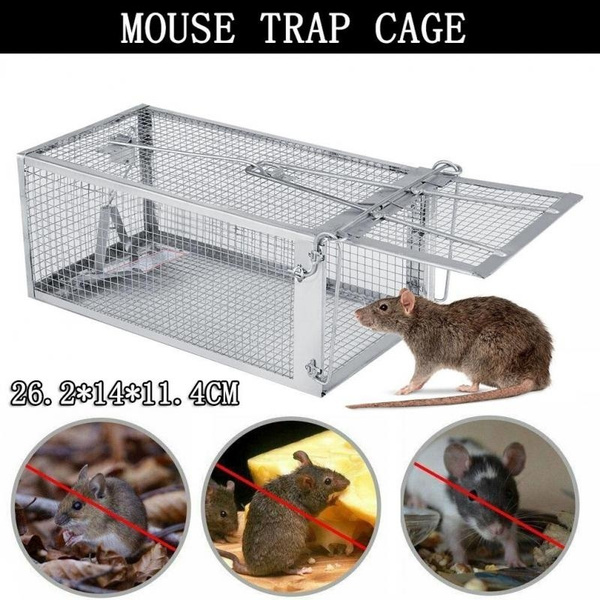 Live Animal Pest Rodent Rat Trap Cage Mouse Trap Mouse Control Bait Catch 