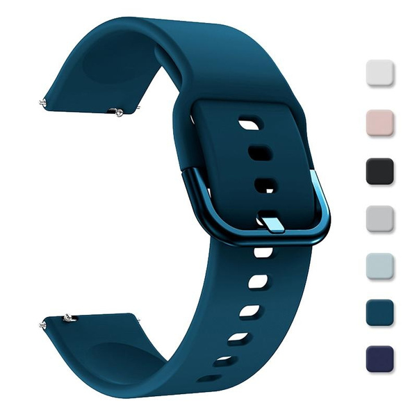 22mm Quick Release Silicone Band for Samsung Galaxy Watch 3 45mm