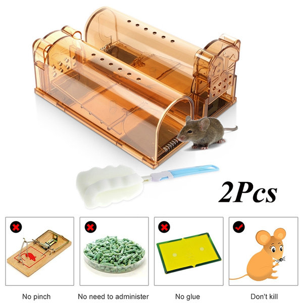 Humane No-Kill Mousetrap, Live Mouse Catcher