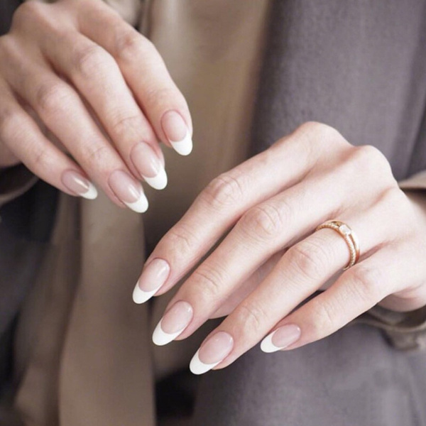 natural light pink nails