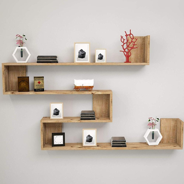 Room Furniture Wood Wall Book, Bookcase Shelf Thickness