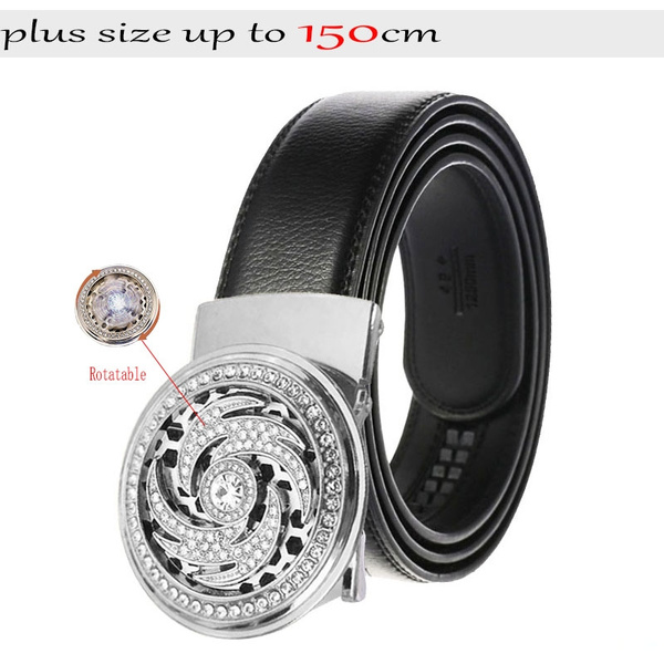 Plus Size 130 140 150 160 170cm Real Genuine Leather Belts for Men