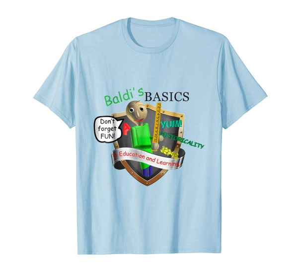 Baldi S Basics T Shirt Wish - baldi t shirt roblox