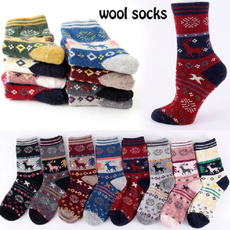 Cotton Socks, Knitting, Christmas, thicksock