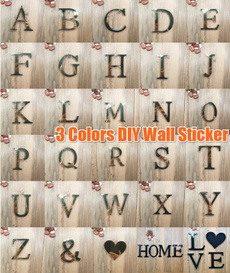 Decor, alphabetsticker, walldecorsticker, Stickers