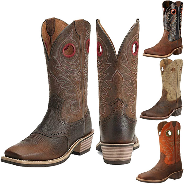 heritage roughstock western boot