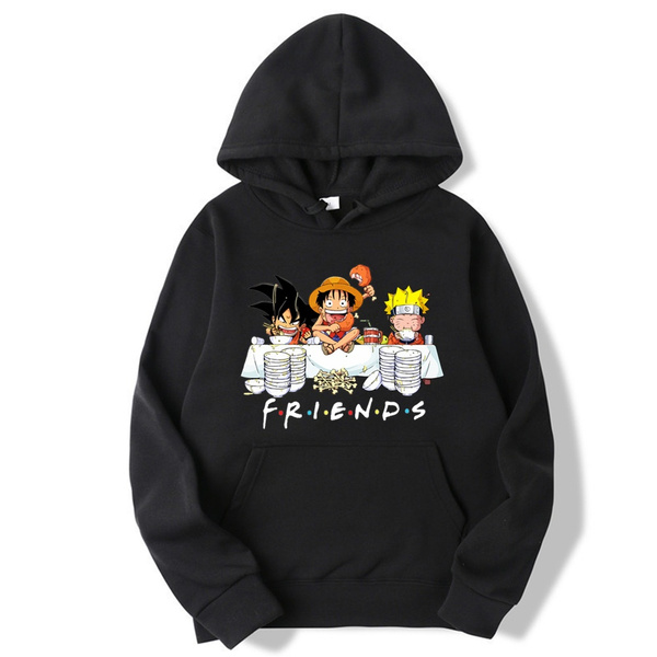 Japanese Anime Dragon Ball Z One Piece Naruto Unisex Hoodie Friends Tv Show Printed Long Sleeve Graphic Top For Men Women Wish Japanese Anime Dragon Ball Z One Piece Naruto Unisex Hoodie Friends Tv Show Printed Long Sleeve Graphic Top For Men Women Wish