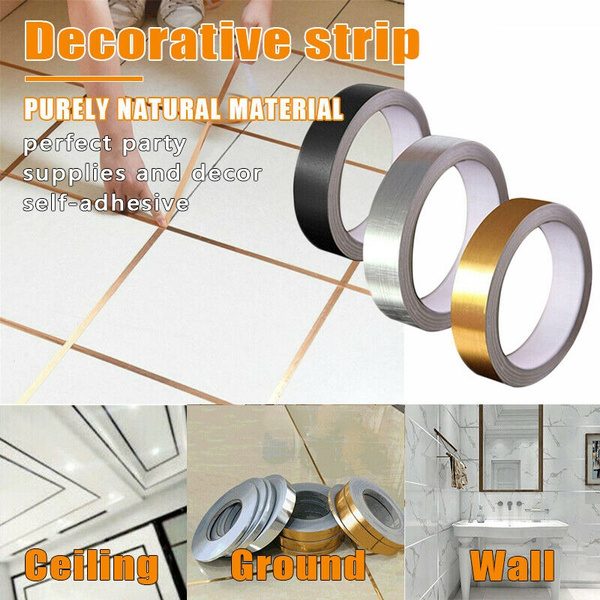 1Roll 50m Ceramic Tile Mildewproof Tape Tile Sealing Tape Ceiling Floor ...