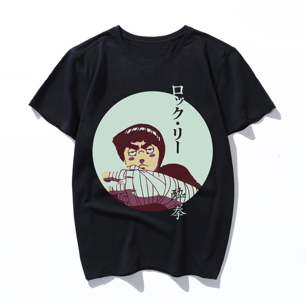 rock lee drunken fist t shirt