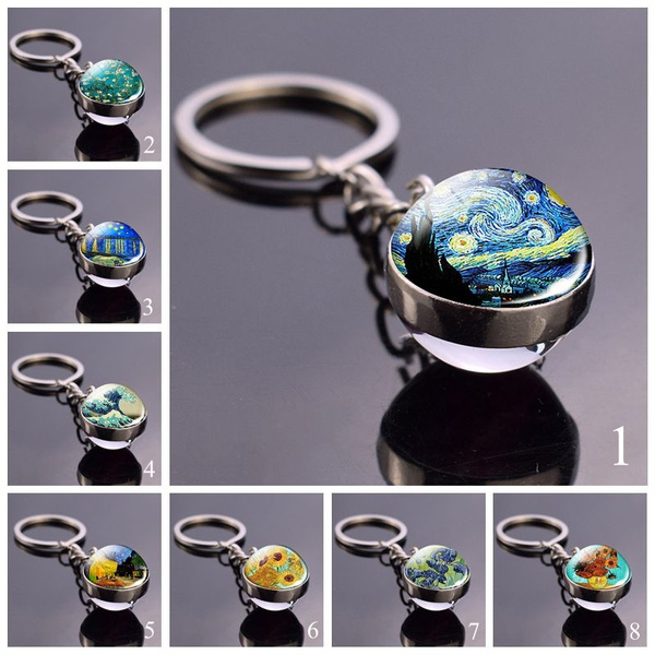 Vincent Van Gogh Collection Brooch Magnet - Shop chana.pottery.studio  Brooches - Pinkoi