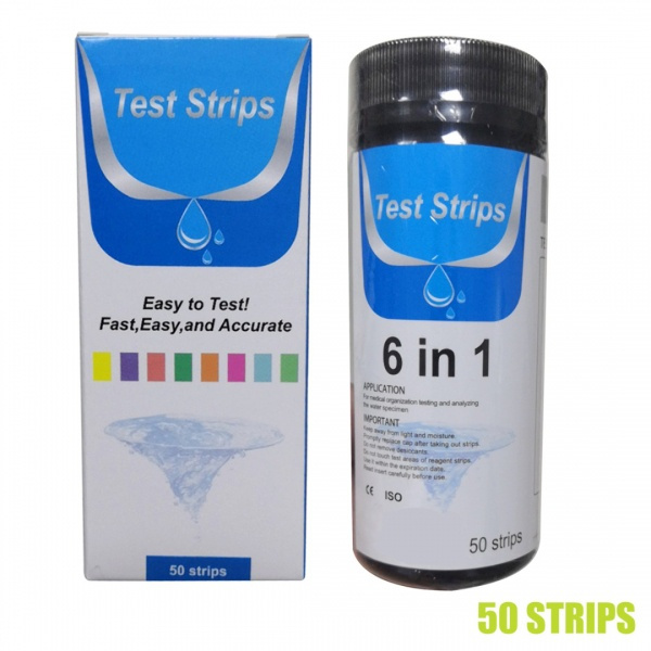6 in 1 test strips