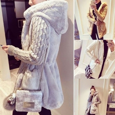 winteroutwear, Fashion, hooded, Winter
