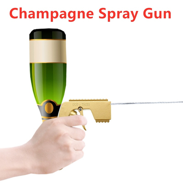 Christmas Sale Aluminum Alloy Golden Champagne Gun Wine Dispenser
