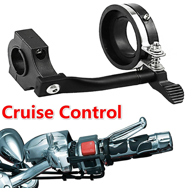 1 x Set Cruise Controller For Motorcycles Throttle Assist - 7/8 and 1  Handlebars For Grips - 1 Set Cruise Control Throttle Lock