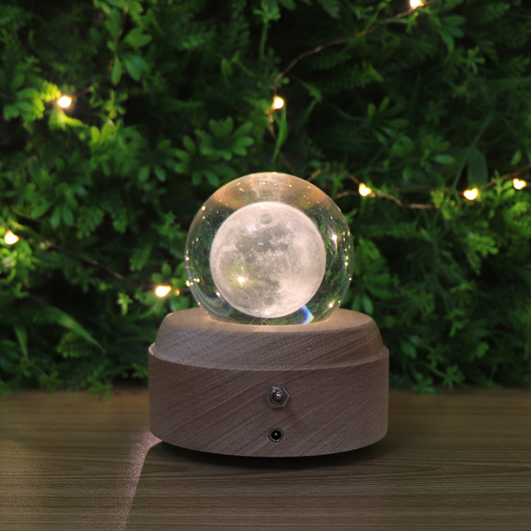 crystal moon lamp