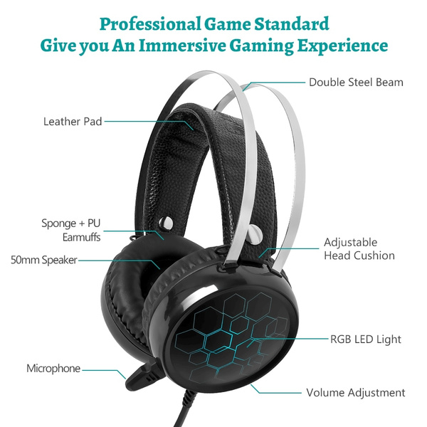 Wired Gaming Headset - Gaming Speakers & Headsets & Microphones