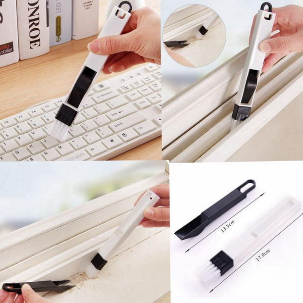 Multifunctional Brush Slot Window Computer Cleaning Tool Kitchen Cleaning Brush 