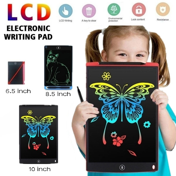 Graphic tablet LCD writing tablet drawing tablet LED light pad drawing  board electronic intelligent writing keyboard 6.5/8.5/10 inch