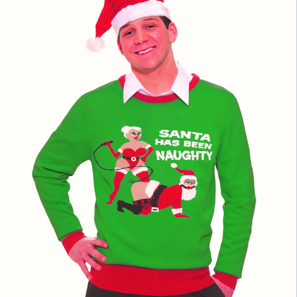 mrs claus ugly sweater