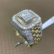 Fashion, wedding ring, gold, 18k gold ring