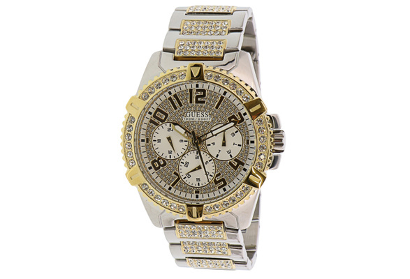 Guess Women s U0799G4 Gold Stainless Steel Japanese Quartz Fashion