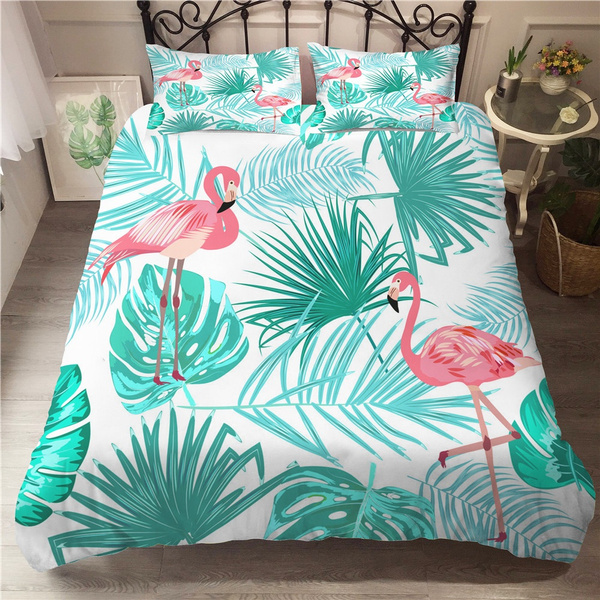 flamingo duvet