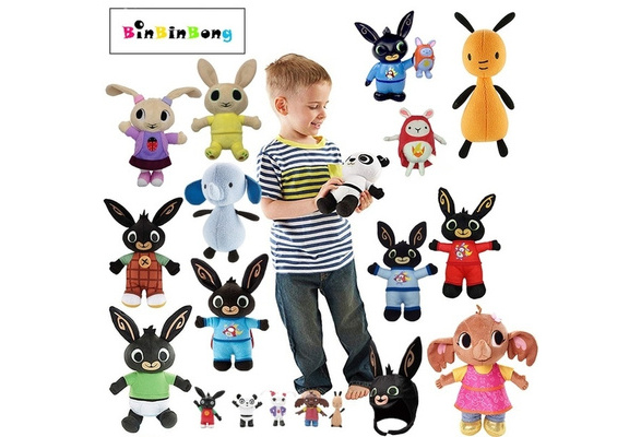 Details about   Bing Bunny Plush Stuffed Toy Rabbit Sula Flop Hoppity Pando Doll Cute Xmas Gift 