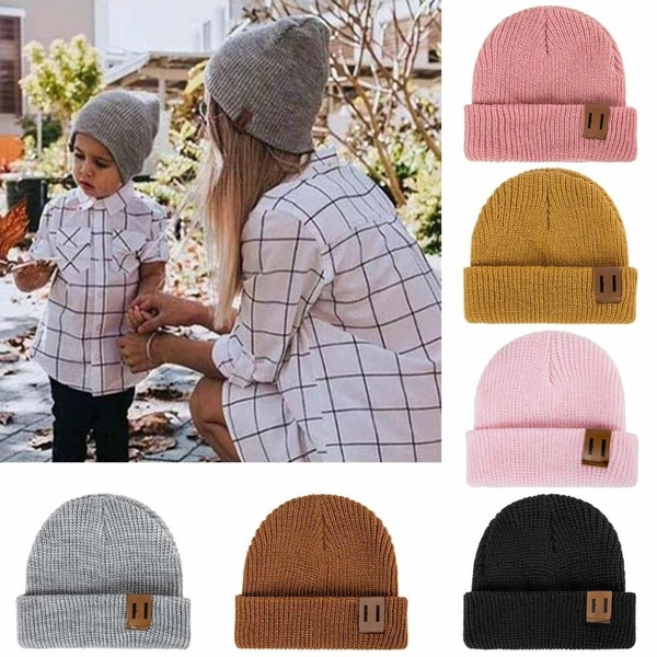 father son winter hats