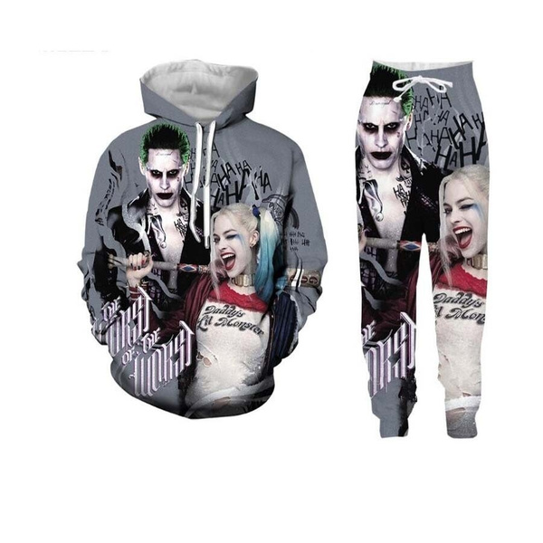 Joker and 2025 harley quinn hoodies