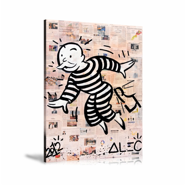In Jail Monopoly Canvas or Print Wall Art